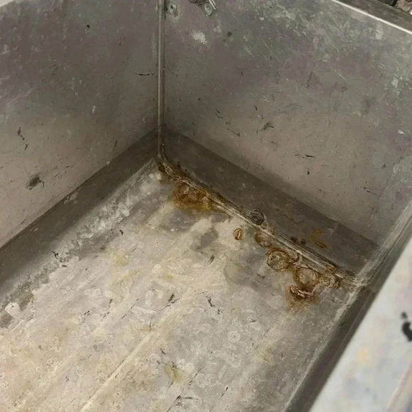 VINTAGE 1950’s ICONIC Cronstroms Pepsi Cola Logo Cooler Aluminum Ice Box Chest - Picture 5 of 16